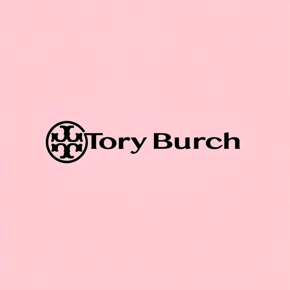 Tory Burch Navy Blue Logo Block Heel Pumps Size 6 - Picture 3 of 7